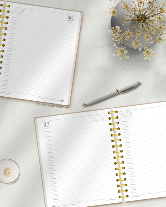 Agenda Diaria Clásica