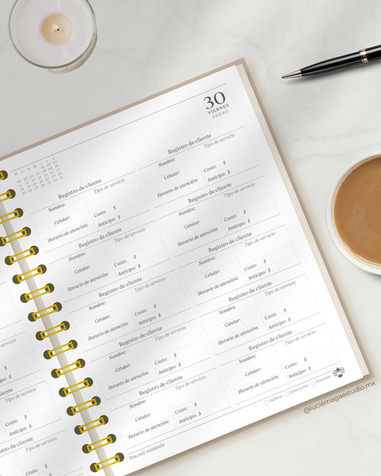 Agenda Diaria Profesional