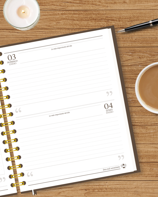 Agenda Verso 2027 | Edición Doble