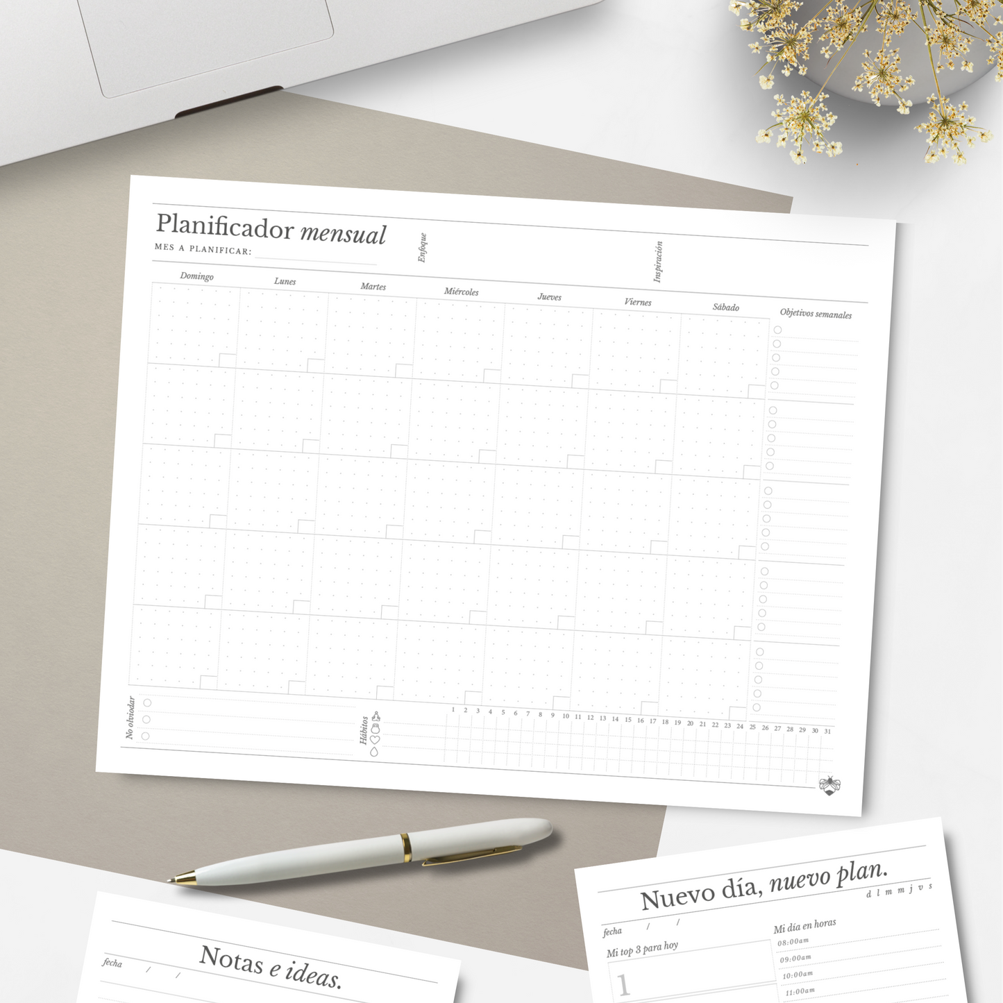 Notepad Monthly Focus