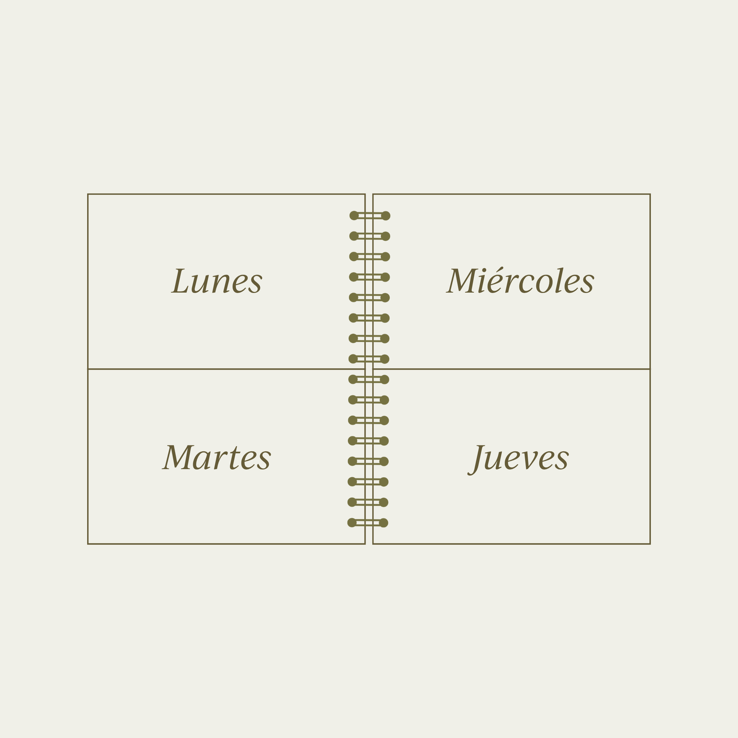 Dos días por página