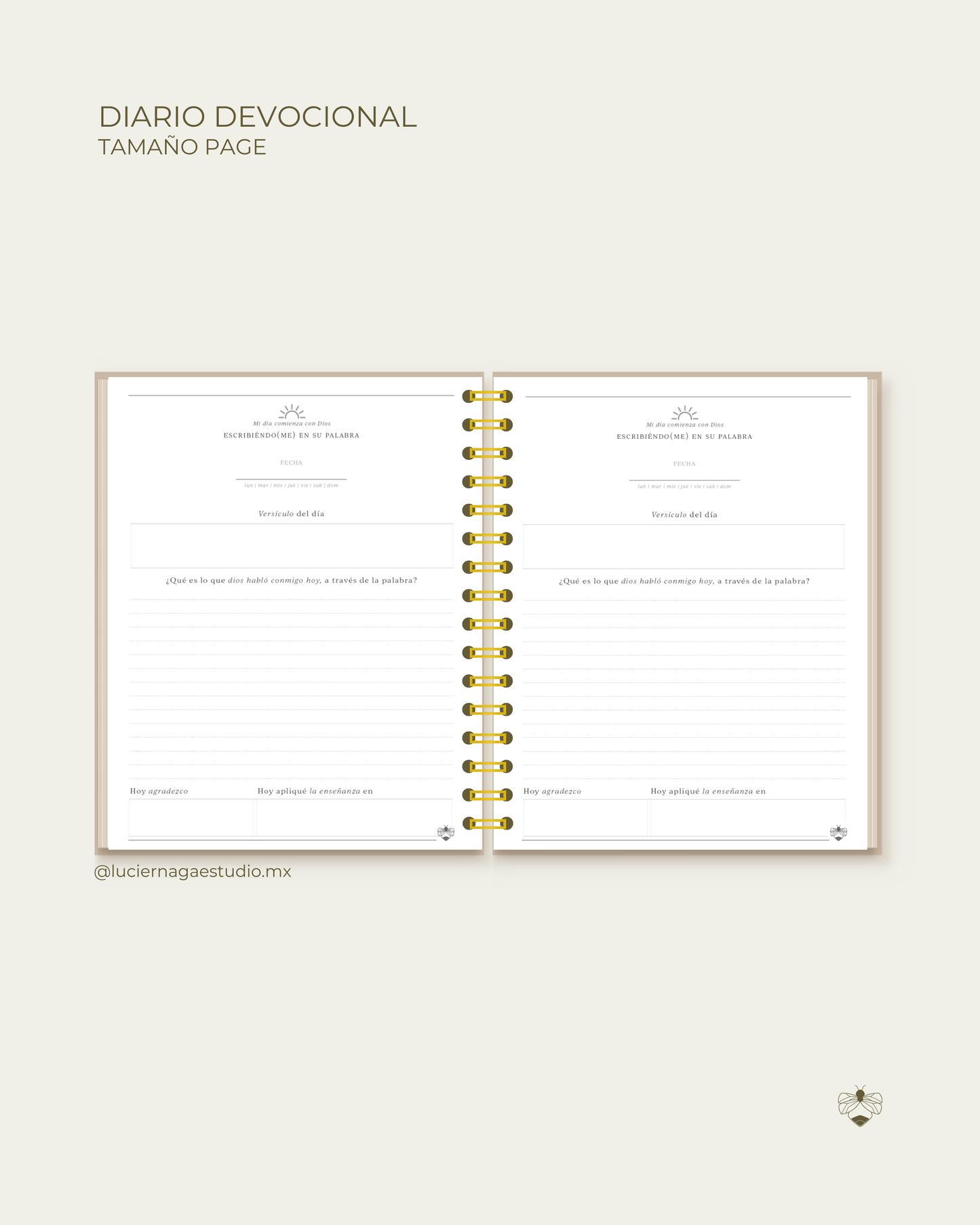 Escribiéndo(me) en su palabra