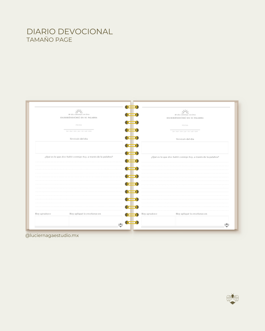 Escribiéndo(me) en su palabra