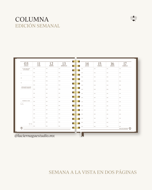 Agenda Columna 2027 | Edición Semanal