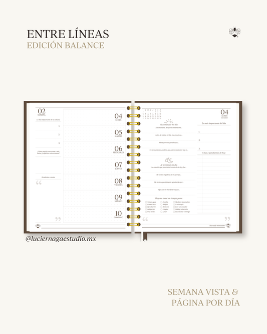 Agenda Entre Líneas 2027 | Edición Balance