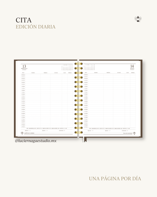 Agenda Cita 2027 | Edición Diaria