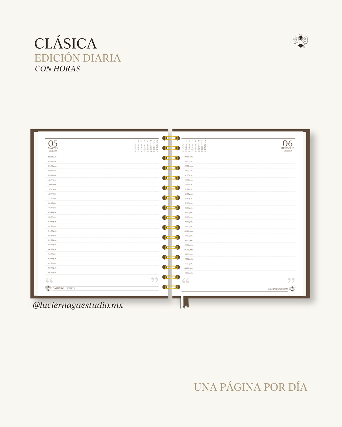 Agenda Clásica 2027 | Edición Diaria