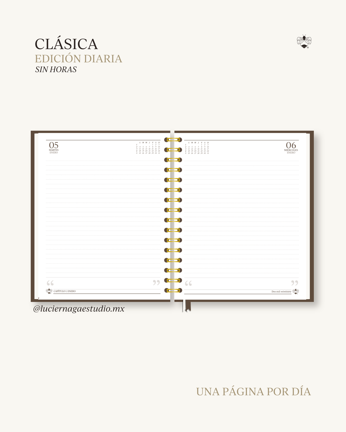 Agenda Clásica 2027 | Edición Diaria