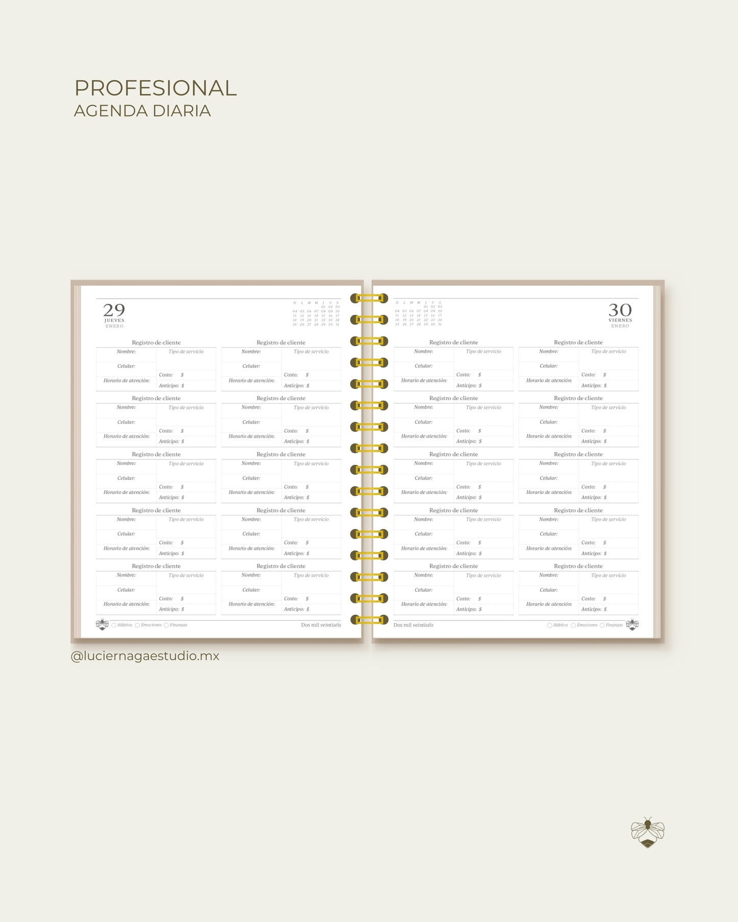 Agenda Profesional
