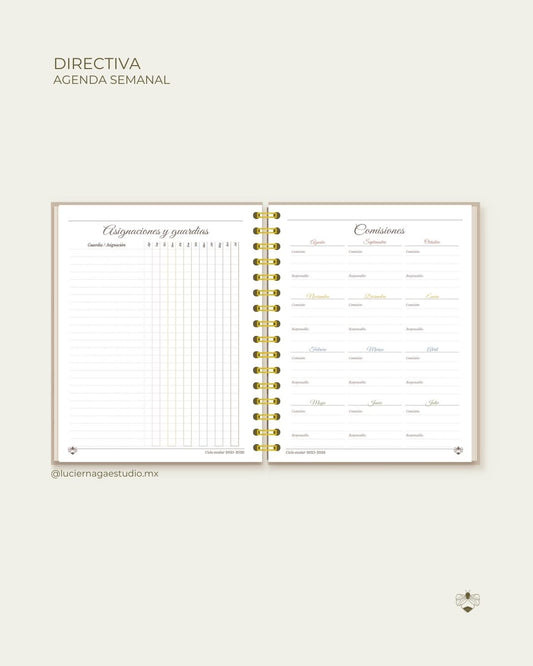 Agenda Directiva 2025-2026