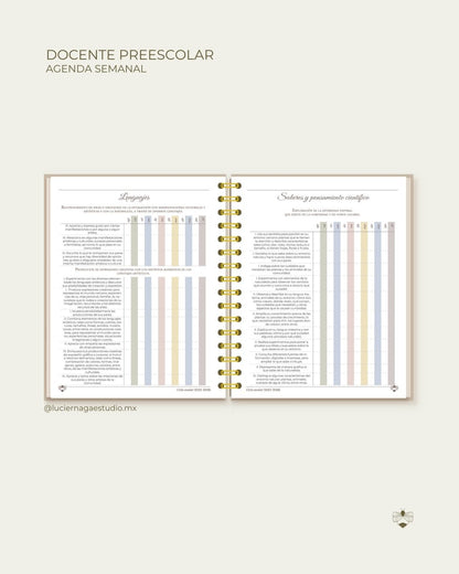 Agenda Preescolar 2025-2026