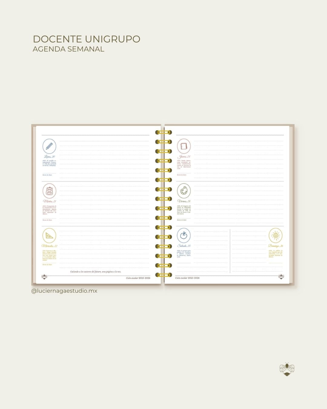 Agenda Docente 2025-2026