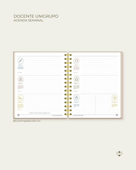 Agenda Docente 2025-2026