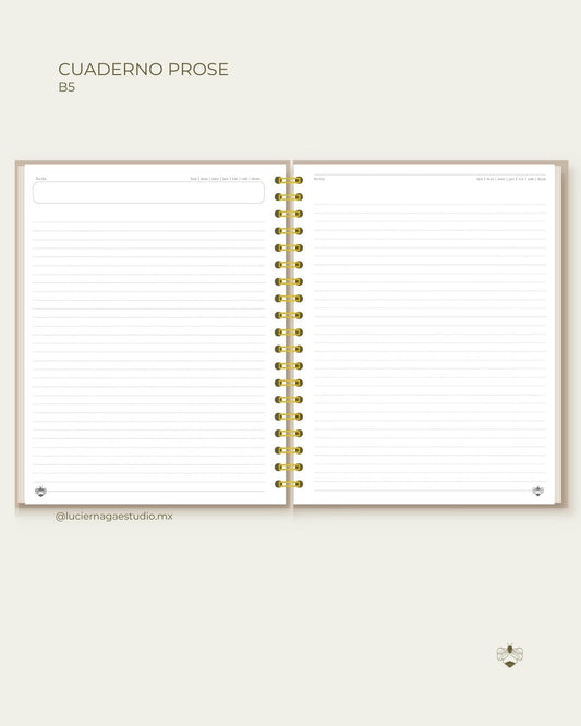 Cuaderno Prose