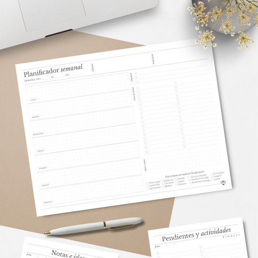 Notepad Weekly Focus